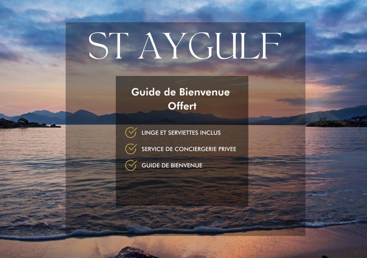 Studio Eclat Marine 3 Etoiles - Vue Mer - Parking-Clim-Plage A 20 Metres - Capitalchic Services Saint-Aygulf Fréjus Exterior foto