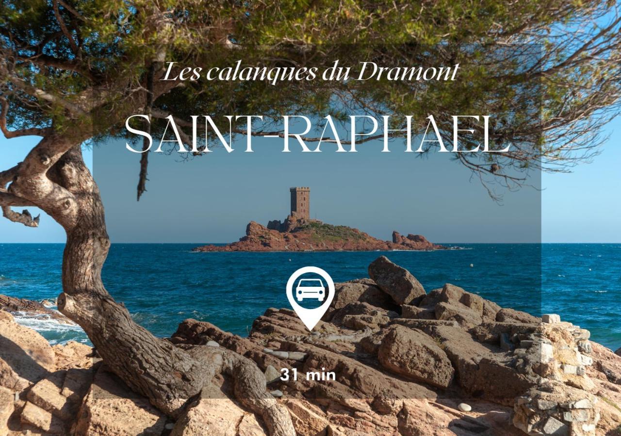 Studio Eclat Marine 3 Etoiles - Vue Mer - Parking-Clim-Plage A 20 Metres - Capitalchic Services Saint-Aygulf Fréjus Exterior foto