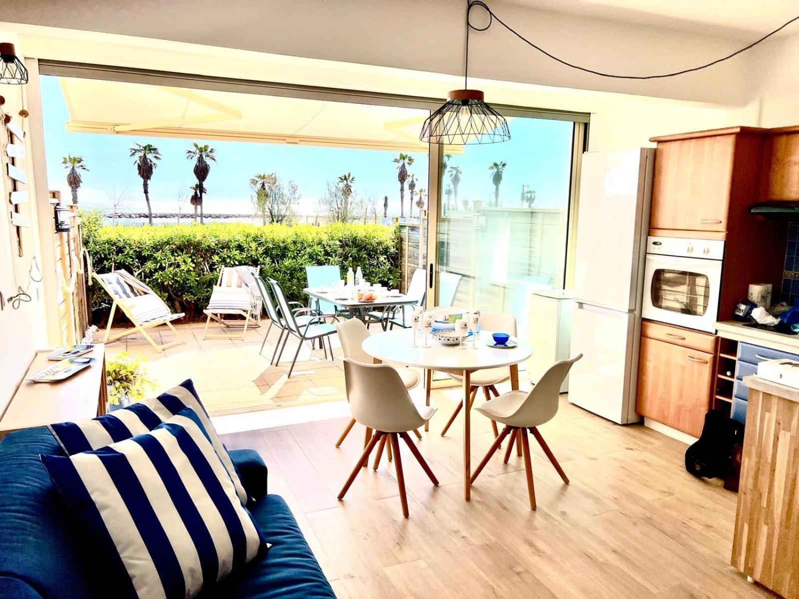 Studio Eclat Marine 3 Etoiles - Vue Mer - Parking-Clim-Plage A 20 Metres - Capitalchic Services Saint-Aygulf Fréjus Exterior foto