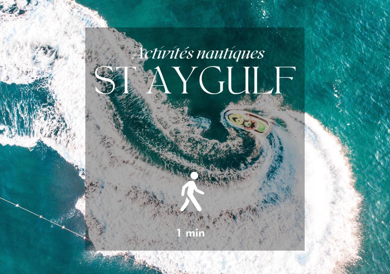 Studio Eclat Marine 3 Etoiles - Vue Mer - Parking-Clim-Plage A 20 Metres - Capitalchic Services Saint-Aygulf Fréjus Exterior foto